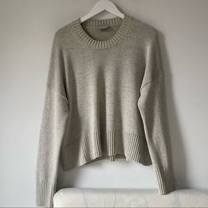 SOLD DO NOT BUYEVERLANE Oversized Beige Cotton Sweater S